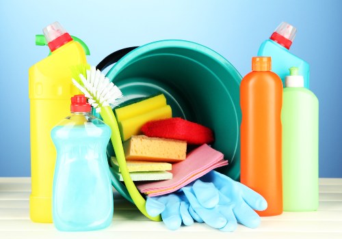 Local cleaners preparing a property for handover in Acton