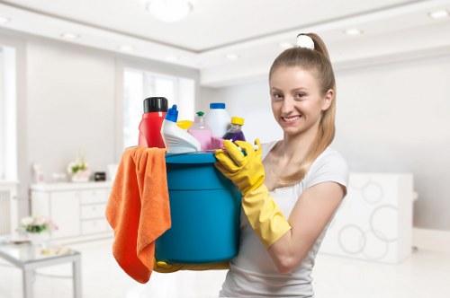 Commercial carpet cleaning service for an Acton business