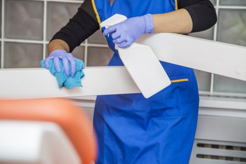 Domestic cleaning tasks for kitchens and bathrooms in Acton homes
